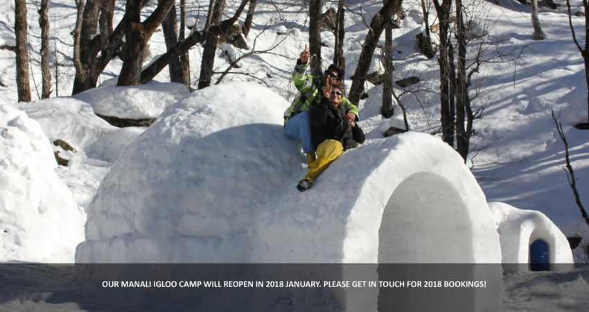 igloo camp trip